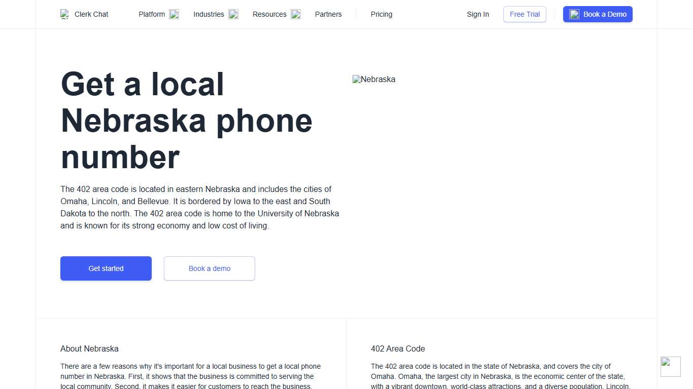 The 402 Area Code: A Guide to Nebraska's Heartland